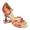 Ray Rose Tania Xtra Παπούτσια Latin Γυναικεία Dark Tan Satin με Τακούνι 6.3εκ. [824-X]