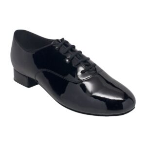 Ray Rose Sandstorm Black Patent Δερμάτινα Παπούτσια Latin Ανδρικά [330]
