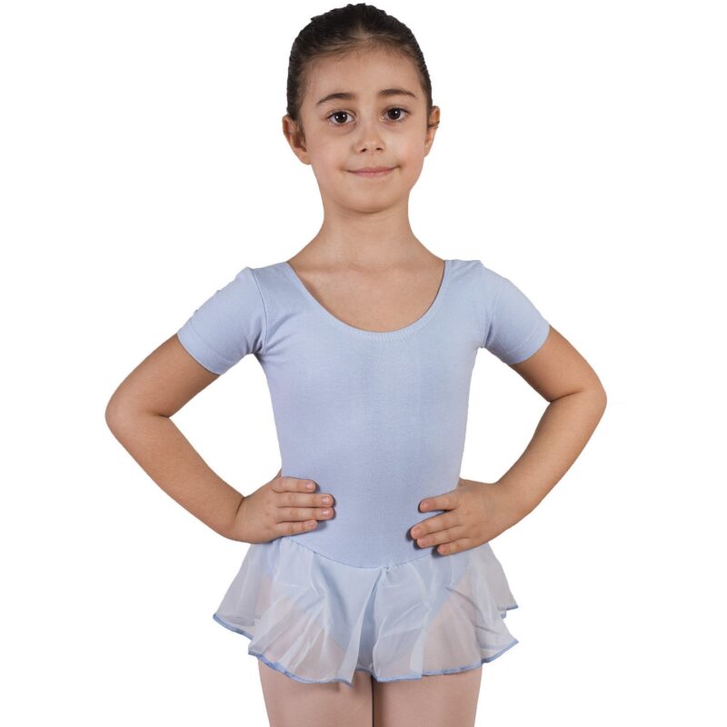 Plie Κοντομάνικο Κορμάκι με Βολάν Παιδικό [PLC1012]