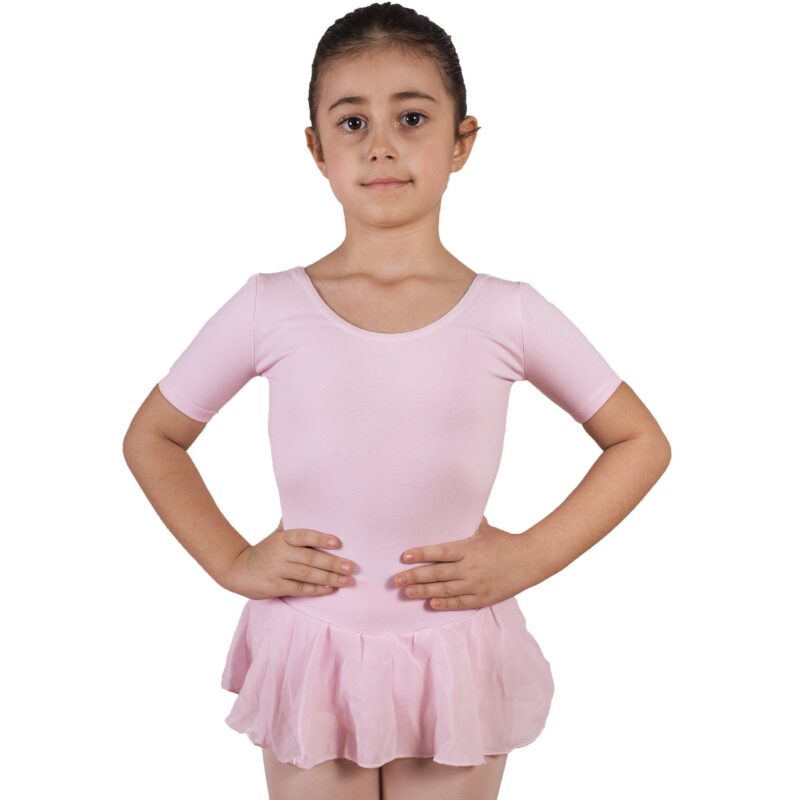 Plie Κοντομάνικο Κορμάκι με Βολάν Παιδικό [PLC1012]