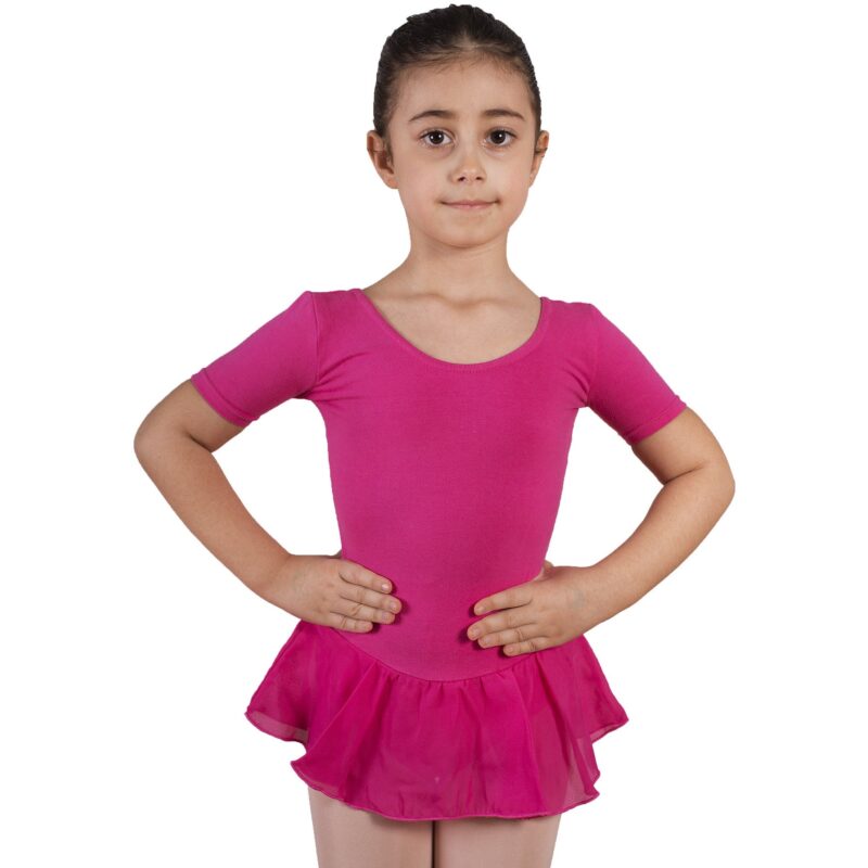 Plie Κοντομάνικο Κορμάκι με Βολάν Παιδικό [PLC1012]