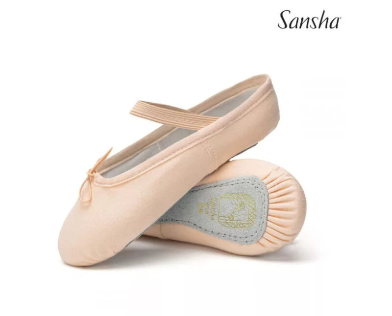 Sansha Tutu Canvas Υφασμάτινα Παπούτσια Μπαλέτου Παιδικά