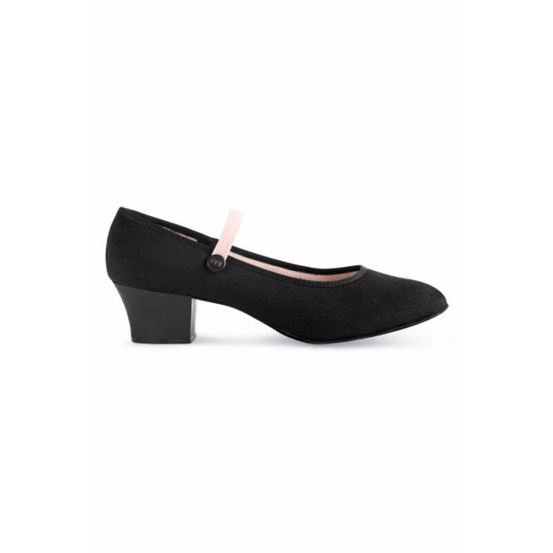 Bloch Tempo Υφασμάτινα Παπούτσια Character Cuban Heel [S0325LU]