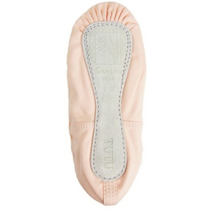Sansha Tutu Canvas Υφασμάτινα Παπούτσια Μπαλέτου Παιδικά