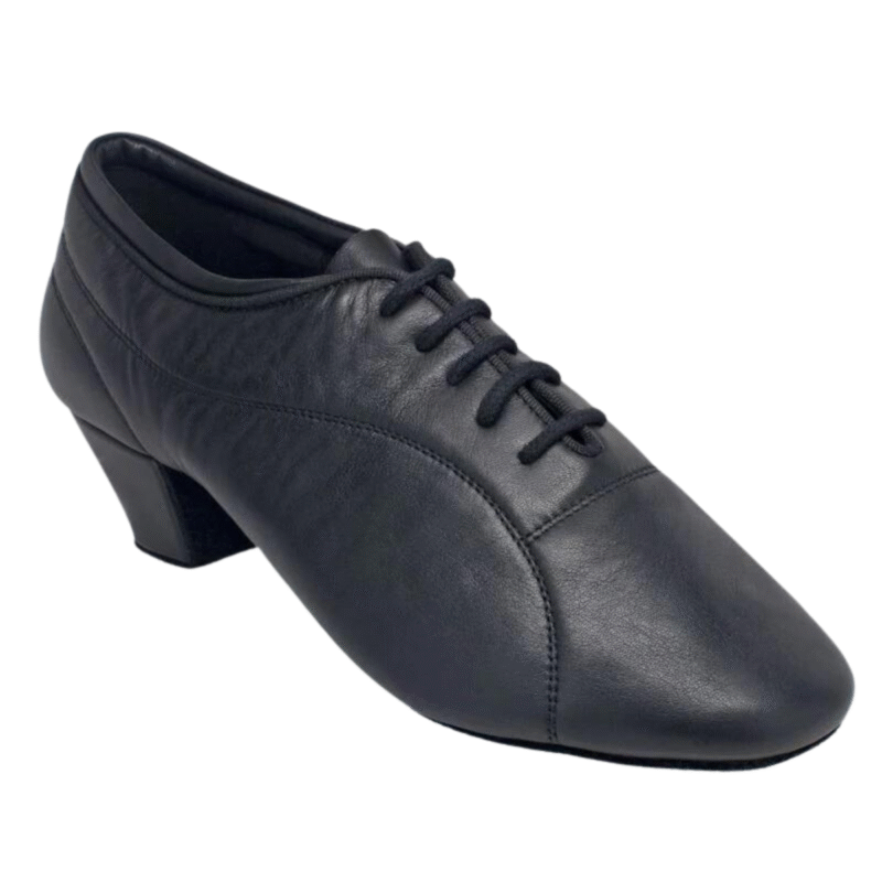 Ray Rose Bryan Watson Δερμάτινα Παπούτσια Latin Ανδρικά Black Leather [BW111]