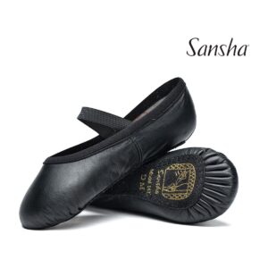 leather-tutu Sansha Tutu Δερμάτινα Παπούτσια Μπαλέτου Παιδικά