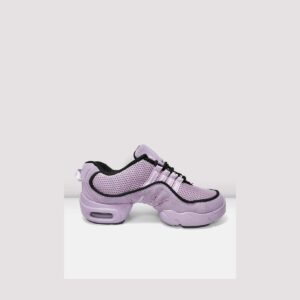Ladies Bloch Boost Mesh Split Sole Dance Sneakers [Limited Edition_Lilac]