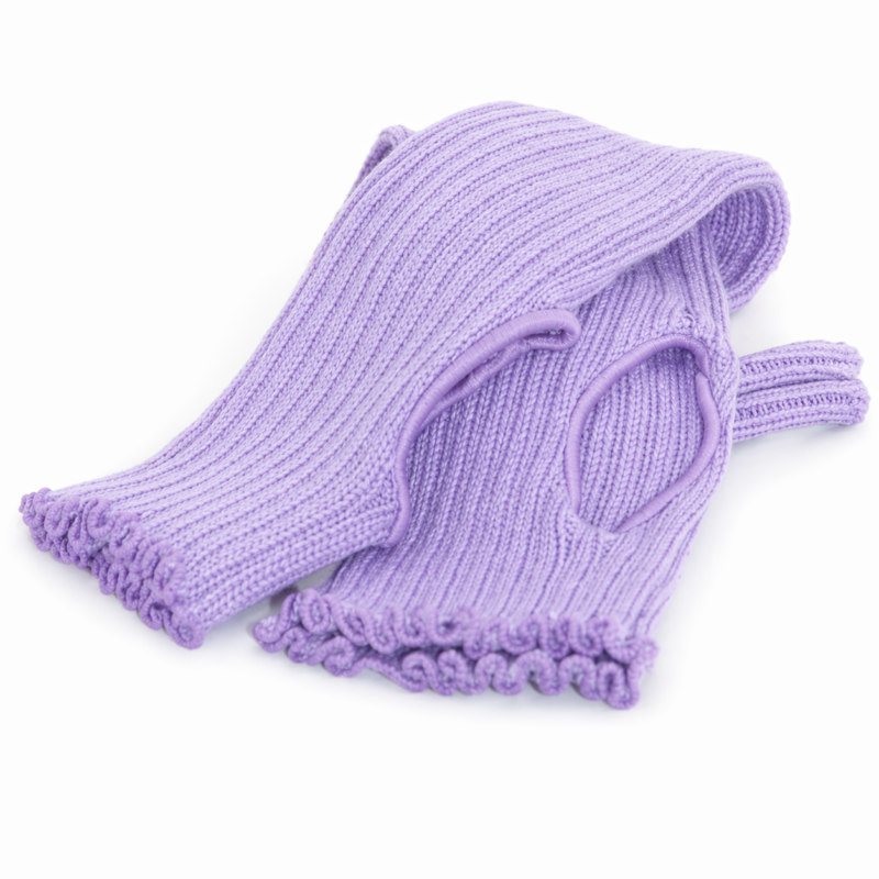 lilac leg warmers PLW9006
