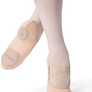 Capezio Hanami Παπούτσια Μπαλέτου από Ελαστικό Καμβά [2037W]