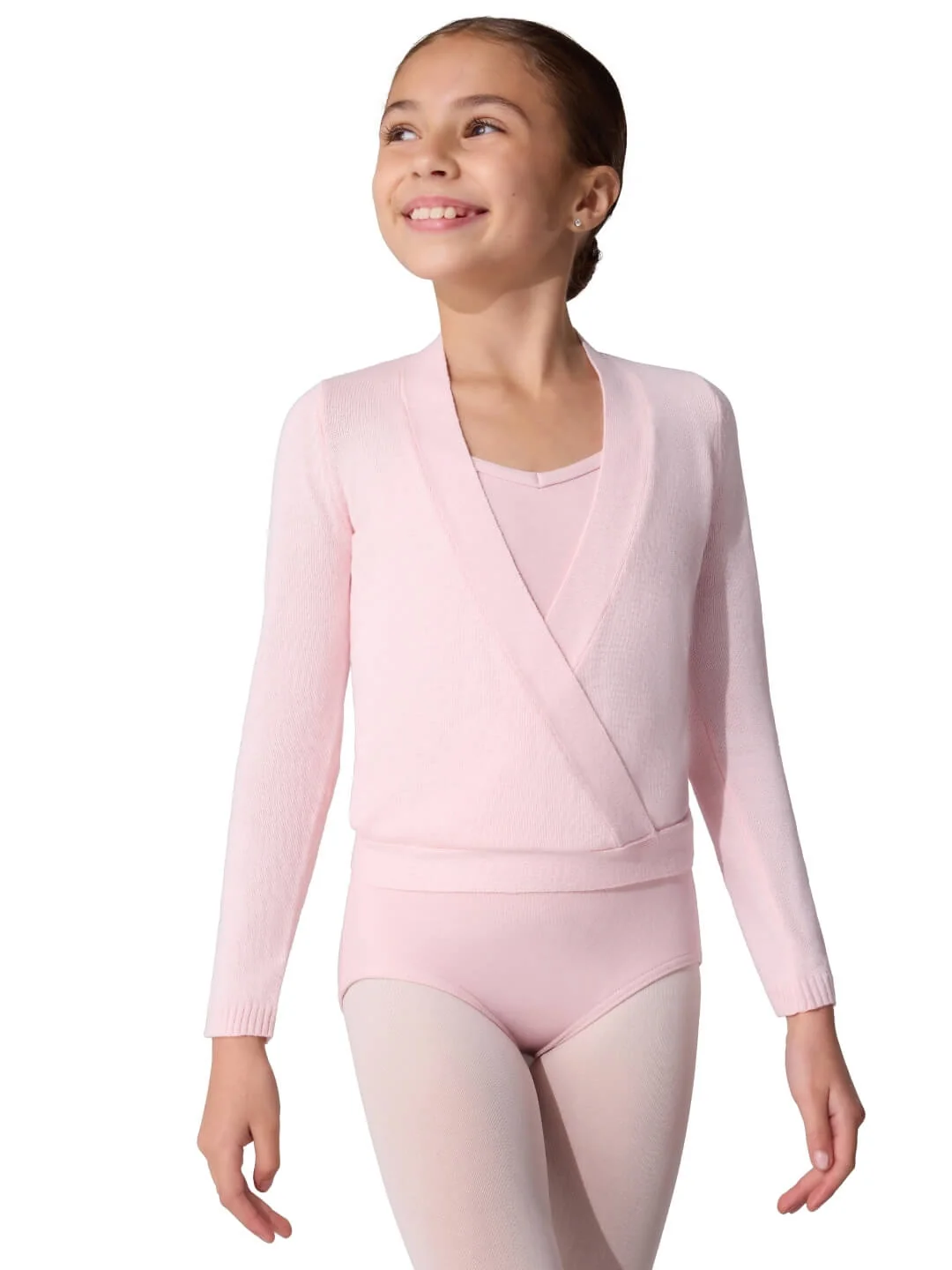 Capezio Παιδικό Zακετάκι Croise Ροζ [CK10949C]