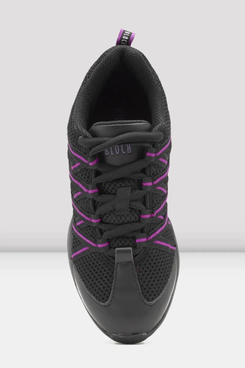 Bloch Criss Cross Dance Sneakers Μαύρο & Μοβ [S0524L]