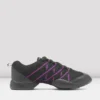 Bloch Criss Cross Dance Sneakers Μαύρο & Μοβ [S0524L]