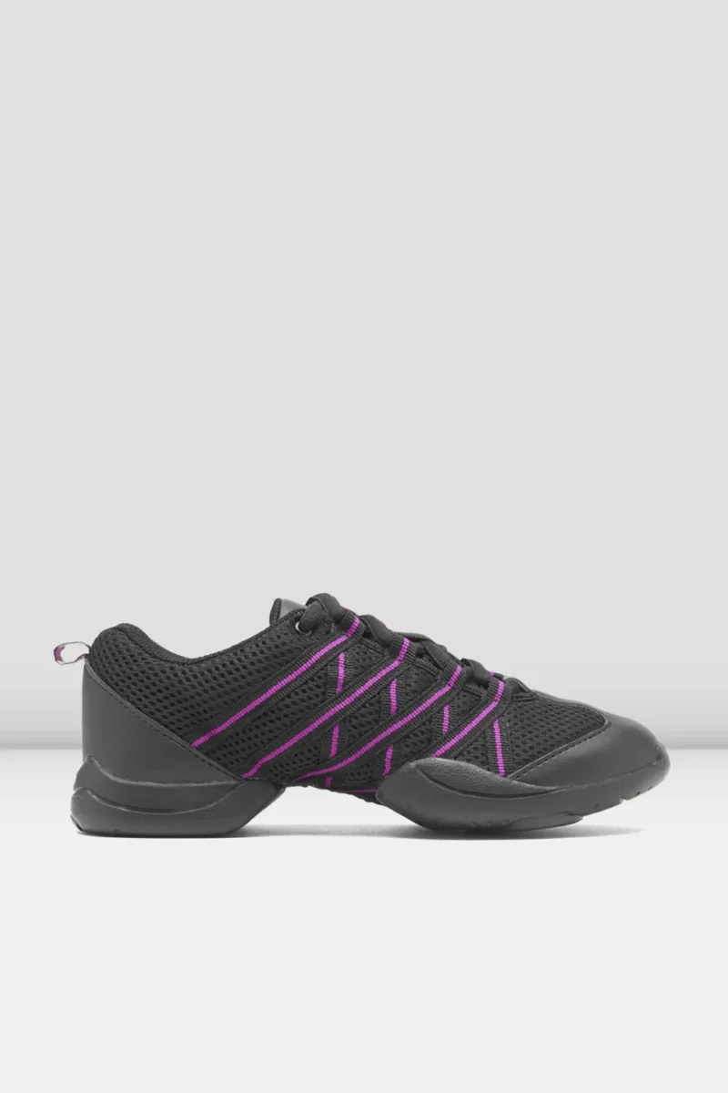 Bloch Criss Cross Dance Sneakers Μαύρο & Μοβ [S0524L]