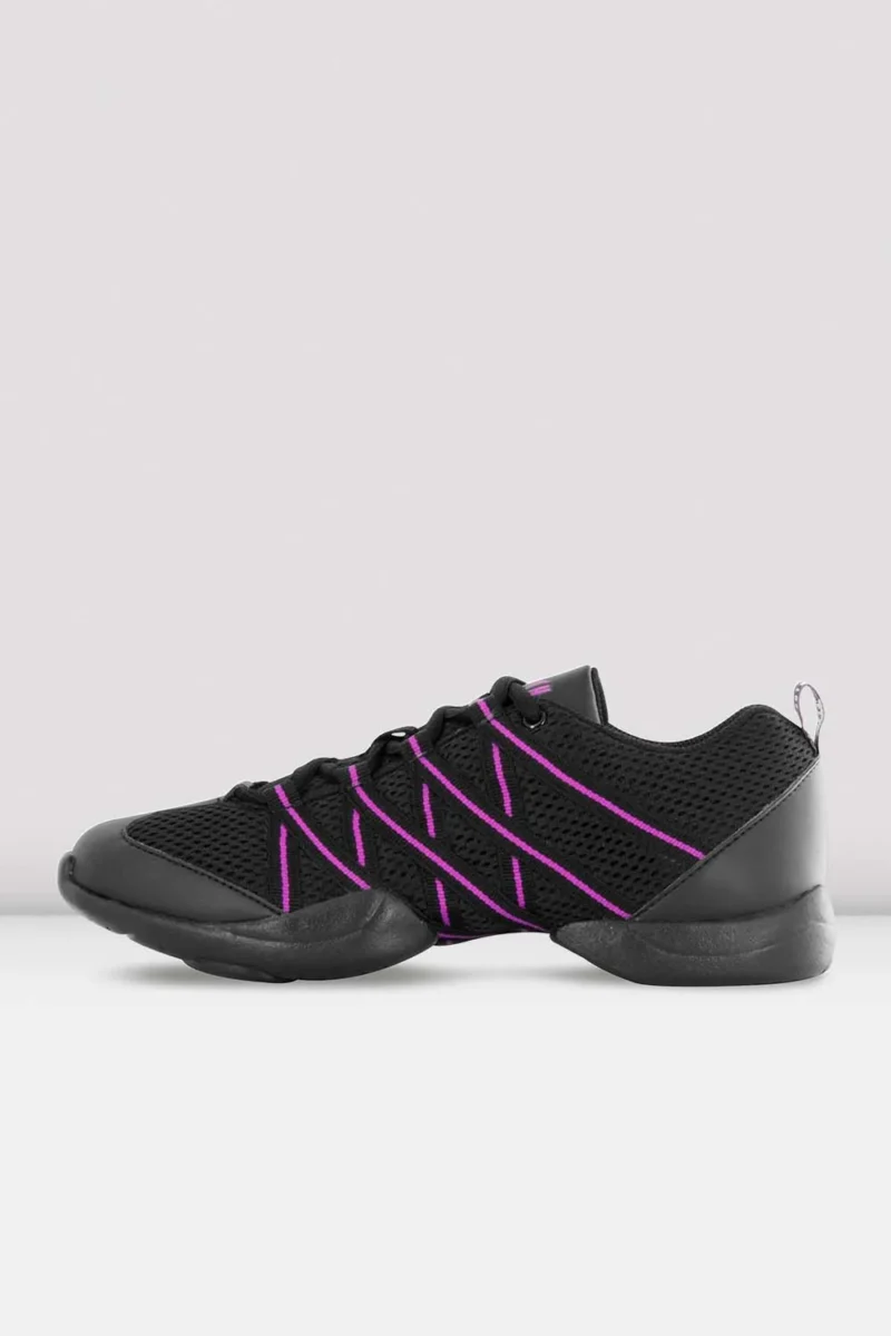 Bloch Criss Cross Dance Sneakers Μαύρο & Μοβ [S0524L]