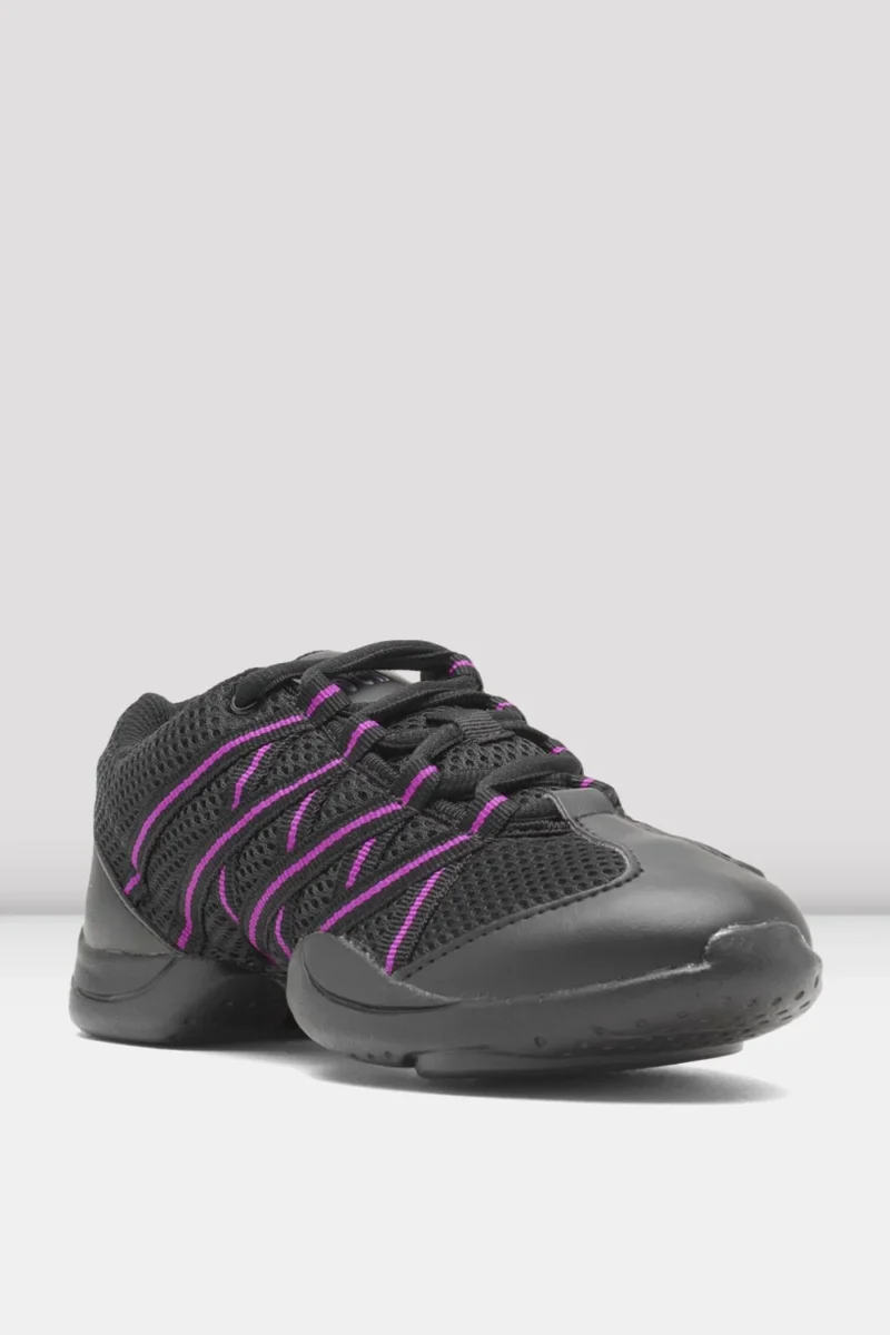 Bloch Criss Cross Dance Sneakers Μαύρο & Μοβ [S0524L]